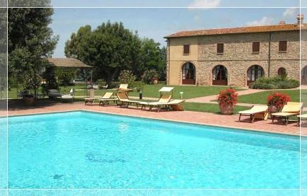 Ferienhaus mit Pool, zwischen Pisa, Florenz, Siena