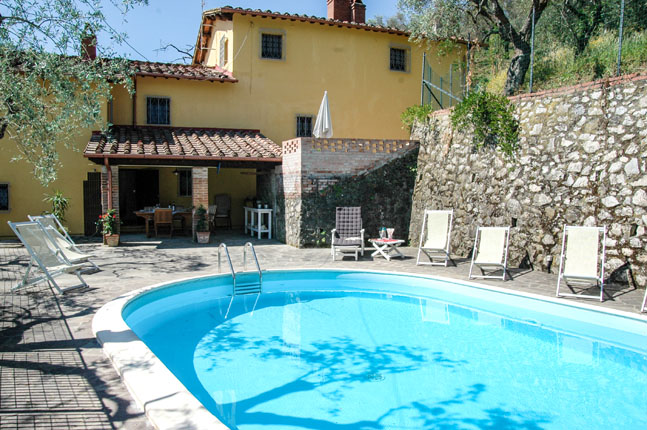 Toscane mer - côte: villa de vacances avec piscine pour 12 personnes, tous conforts 